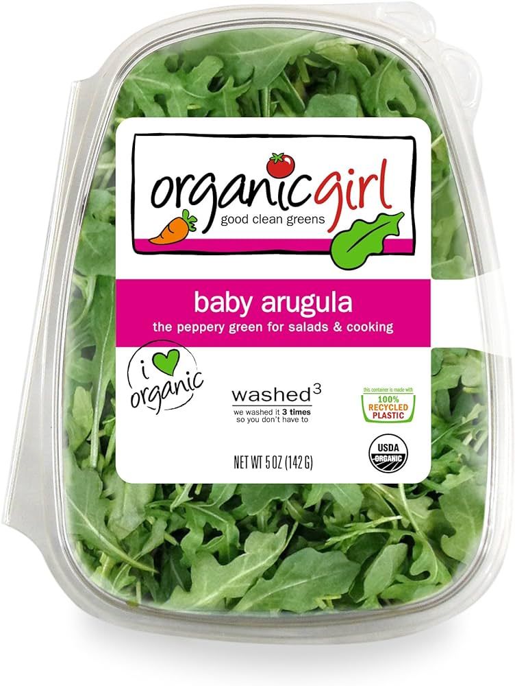 Organicgirl Baby Arugula Greens, Clamshell, 5 Oz | Amazon (US)