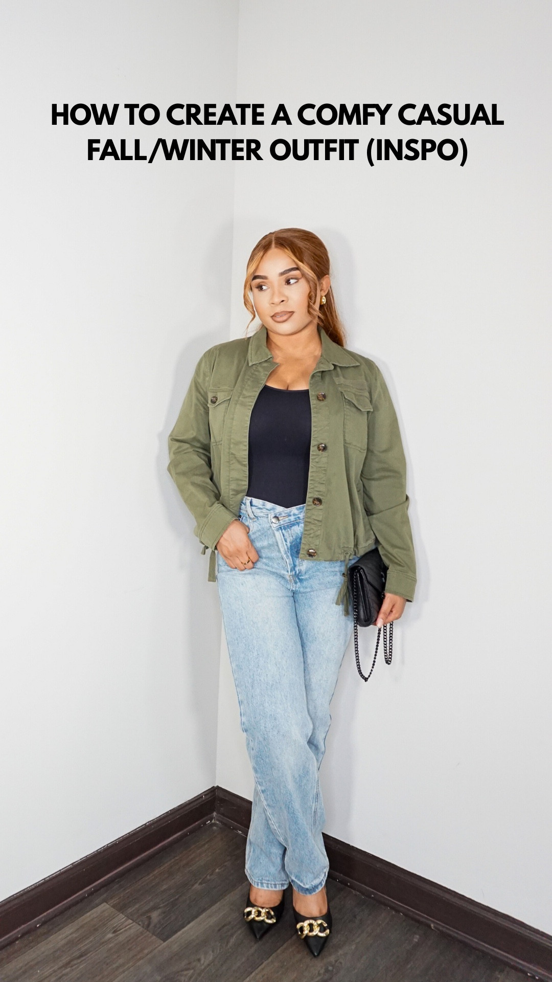 How to Create a Comfy Casual Fall/Winter Outfit (Inspo) : A simple black bodysuit is truly the unsung hero of every wardrobe — versatile, smoothing, and effortlessly chic. This Shapermint bodysuit gives the perfect tummy control and the comfort you need for all-day wear.
Today, I styled it with my favorite asymmetrical jeans, added a light jacket for the chilly weather, and finished the look with black pump heels and a sleek black crossbody bag. Simple, clean, and elevated — proof that basics can make you look put-together in seconds.
If you’re building a wardrobe that works with you, not against you, start with pieces that flatter, smooth, and mix with everything.

✨ Scroll down to shop every item from this look and recreate your own elevated basic outfit.


I am a size US 8 for tops, bodysuit and pants. I wear size 10 for jacket. I wear size 8.5/9 for shoes. 



fall outfits, winter outfits, comfy casual outfits, cozy fall style, casual winter style, fall fashion inspo, winter fashion inspo, fall outfit ideas, winter outfit ideas, comfy outfit ideas, casual outfit inspiration, cozy aesthetic outfits, fall wardrobe essentials, winter wardrobe essentials, knit sweater outfits, leggings outfits, puffer jacket outfits, cozy jacket outfits, warm outfits for women, everyday fall outfits, everyday winter outfits, street style outfits, casual chic outfits, neutral fall outfits, minimalist winter outfits, fall layering outfits, winter layering outfits, ltk fall outfits, ltk winter outfits, women’s fashion fall, women’s fashion winter, casual fall looks, casual winter looks


#LTKPetite #LTKootd #LTKgrwm