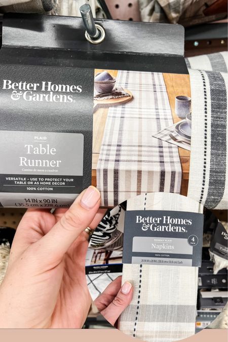 Cutest table runner and best laid napkins for fall table styling! 

#LTKstyletip #LTKunder50 #LTKhome