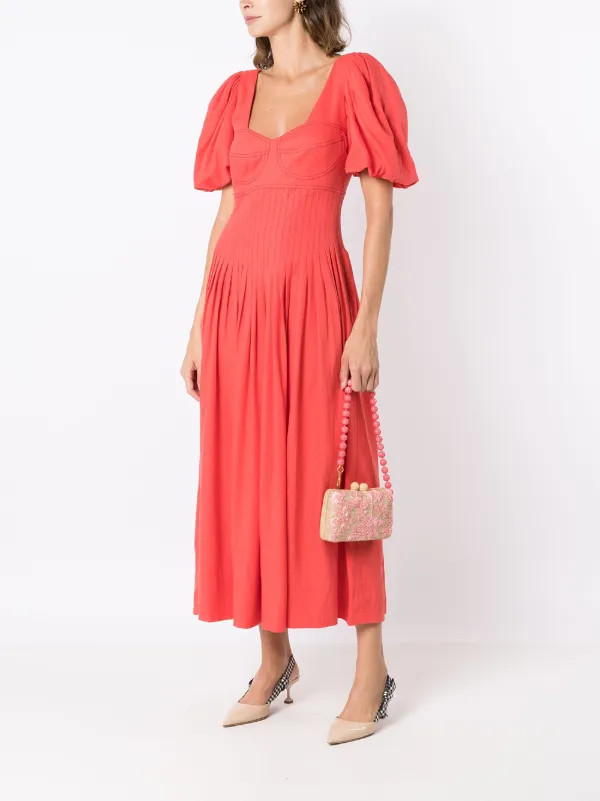 floral-embroidered beaded-handle straw bag | Farfetch Global