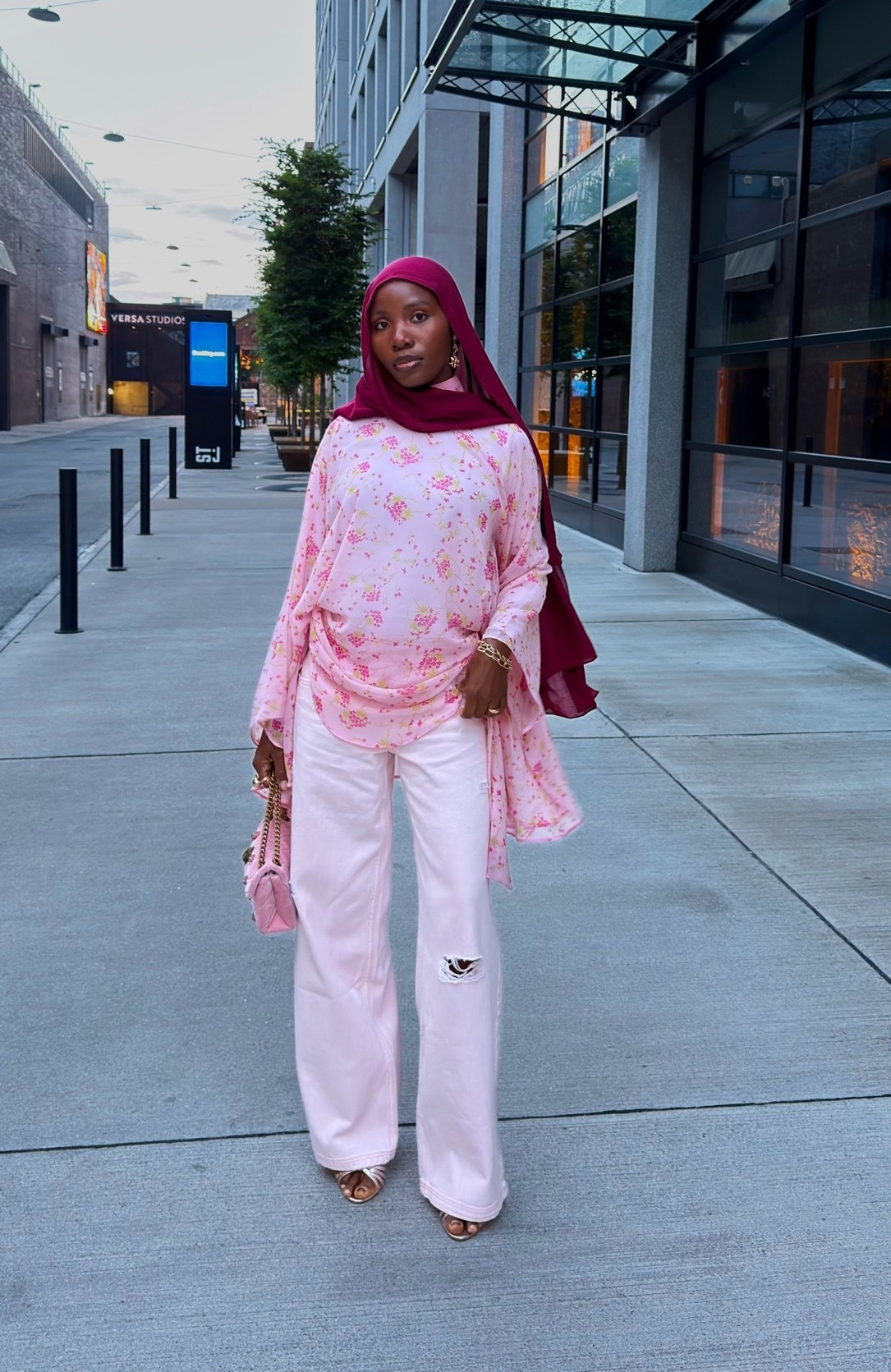 Date night outfit - modest edition. Wide leg trouser and blouse.

#LTKuk #LTKsummer #LTKmodest