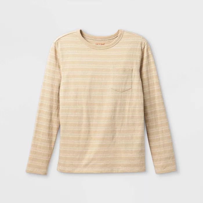 Boys' Striped Long Sleeve T-Shirt - Cat & Jack™ | Target