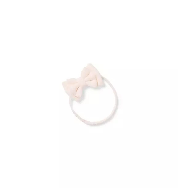 Baby Quilted Bow Soft Headband | Janie and Jack