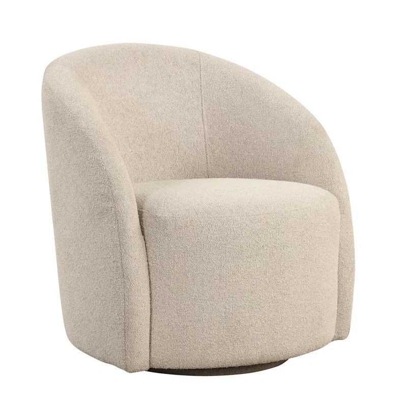 Blaykleigh Upholstered Swivel Barrel Chair | Wayfair North America
