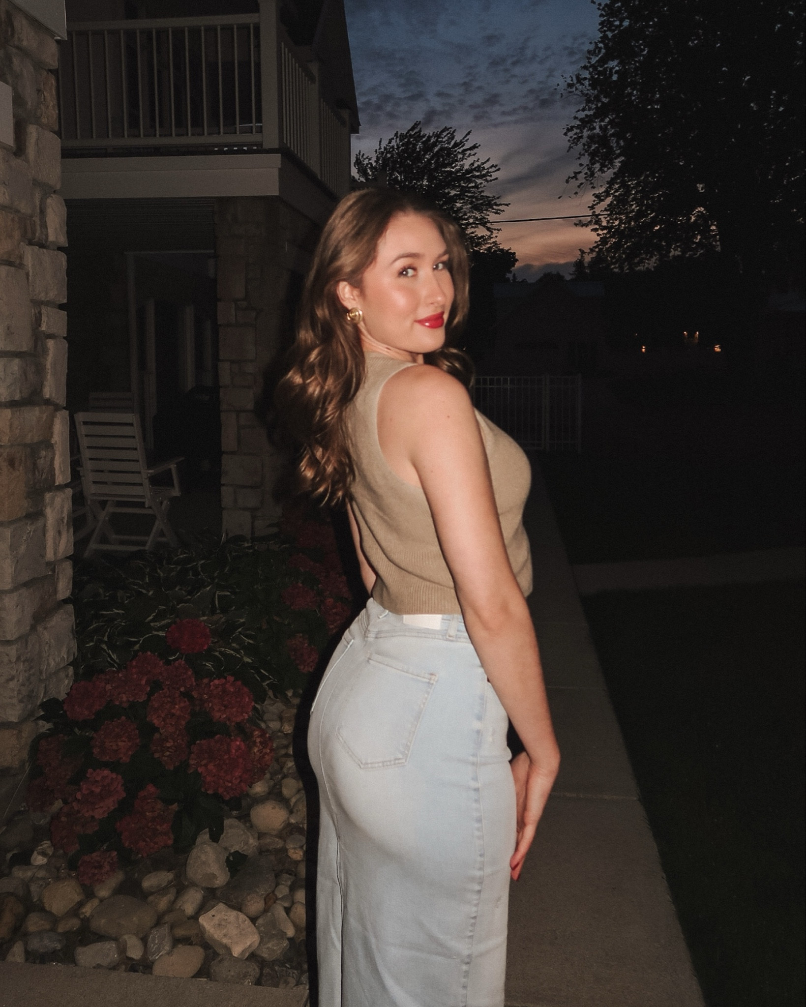 end of summer vacation outfits ☀️ 

• @Express denim high rise maxi skirt with back slit size 2

•@Target  Button-Front Sweater Vest in Tan size S

• @abercrombie  green swim suit size S

•Abercrombie curve love high rise loose shorts in light size 28/6

•Aerie lumberjane fleece shirt in pink petal & tan (with matching shorts) all size S 

•Aerie Low & Slouchy Trouser in lovely lilac size SL (small long)

• Aerie Offline open back white & brown tank top size S (MY FAV!) 
#LTKStyleTip #LTKFallSale

#LTKTravel