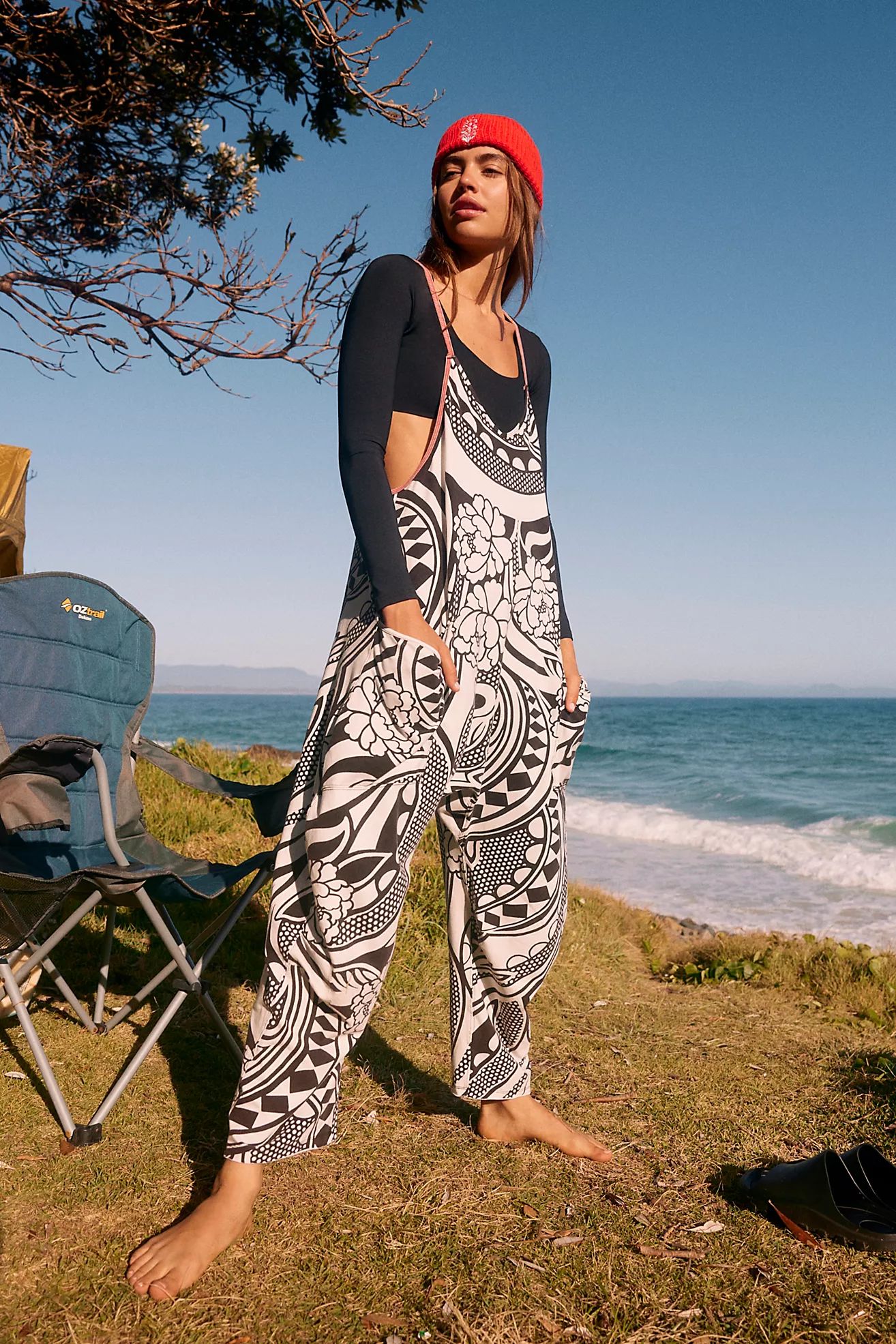 Hot Shot Printed Onesie | Free People (Global - UK&FR Excluded)