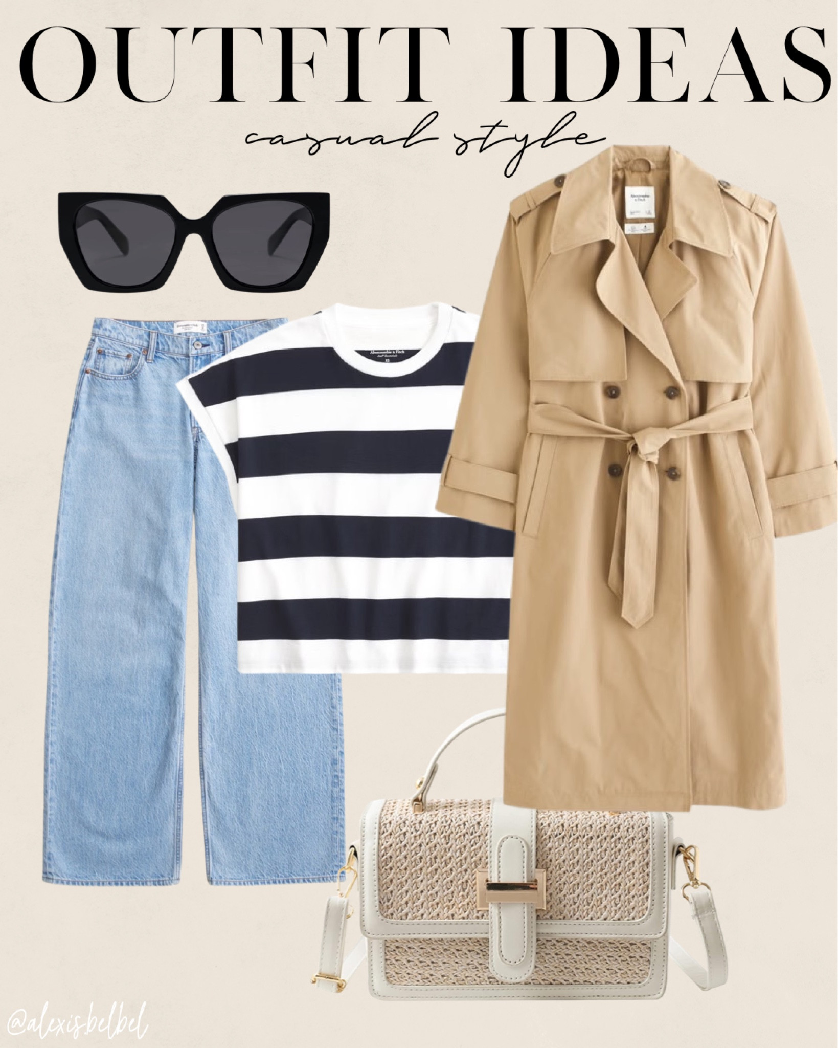 Abercrombie fall transition outfit idea code AFBELBEL trench jacket 

#LTKxAF #LTKFindsUnder50 #LTKFindsUnder100