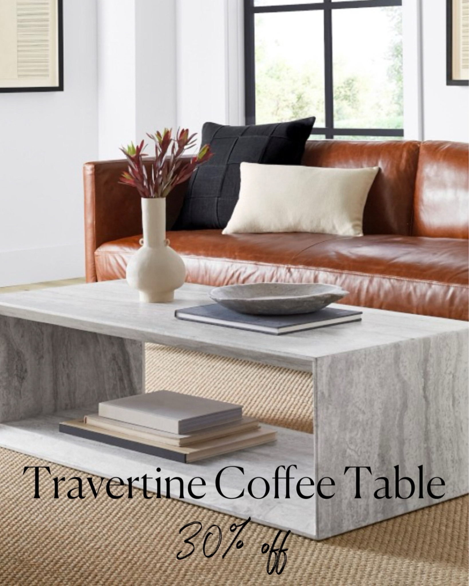 Williams Sonoma Home travertine coffee table on clearance, now 30% off! Marble table, stone coffee table, living room furniture, living room design ideas, interior design tips 

#LTKSaleAlert #LTKHome