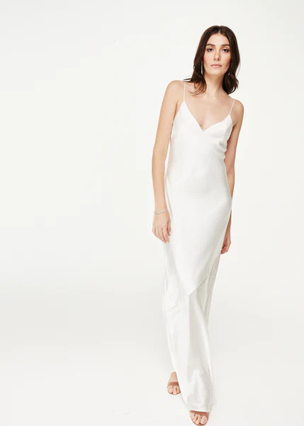 The Raven Gown White | CAMI NYC