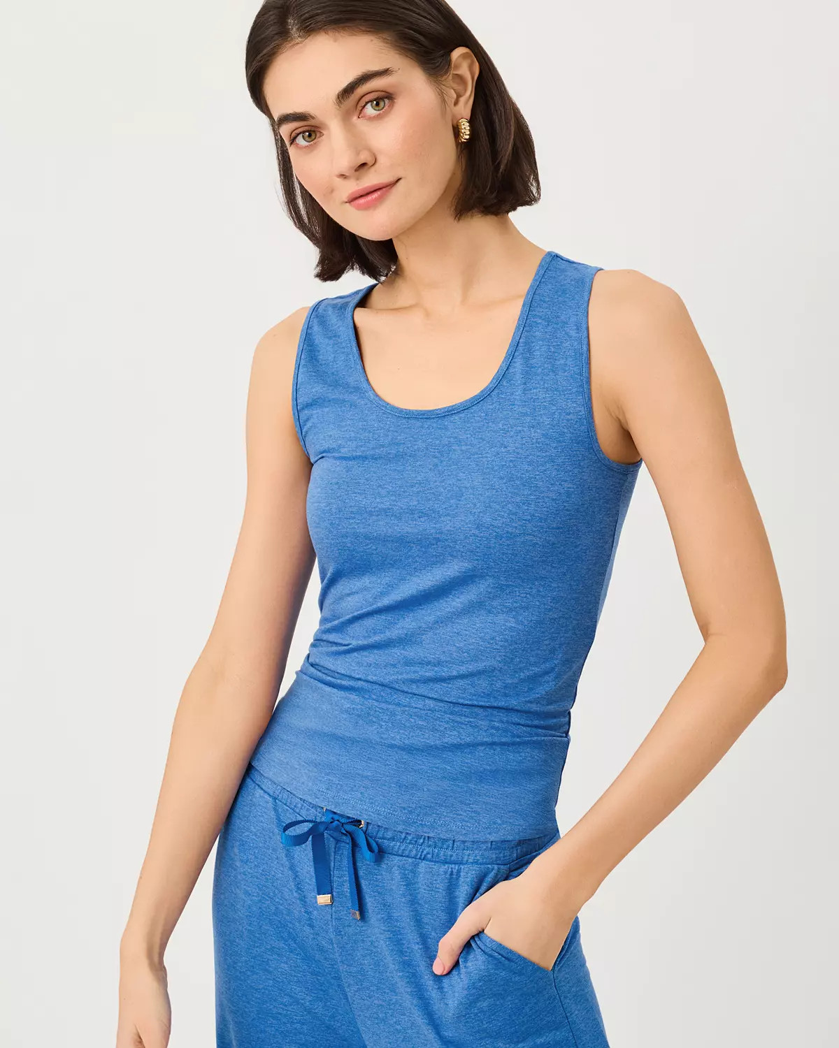 Marsaille Scoop Neck Tank | Lilly Pulitzer