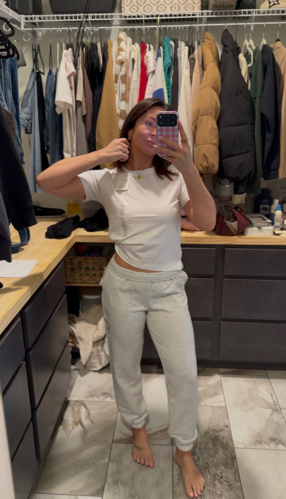 This mostly cotton comfy outfit is my new fav! I love that the top and bottoms are mostly cotton and feel so soft. Leveling up my cozy clothes one day at a time!   

 #LTKdayinmylife #LTKgrwm #LTKTravel