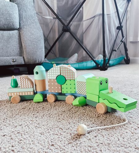 How cute is this pull-along crocodile!? 😍

It is such a fun activity to help create with your little one! You put together this crocodile and then your child can pull it along 😊

This pull-along crocodile provides your child with team building skills, hand-eye coordination, shape recognition, creative thinking, concentration, motor skills, & sorting skills.

*supervision is required with children under 3 due to smaller pieces  

#LTKFind #LTKbaby #LTKGiftGuide