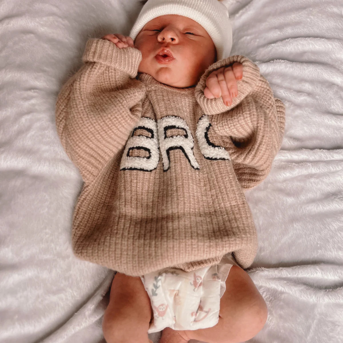 Bro Knit Sweater, Clay | SpearmintLOVE