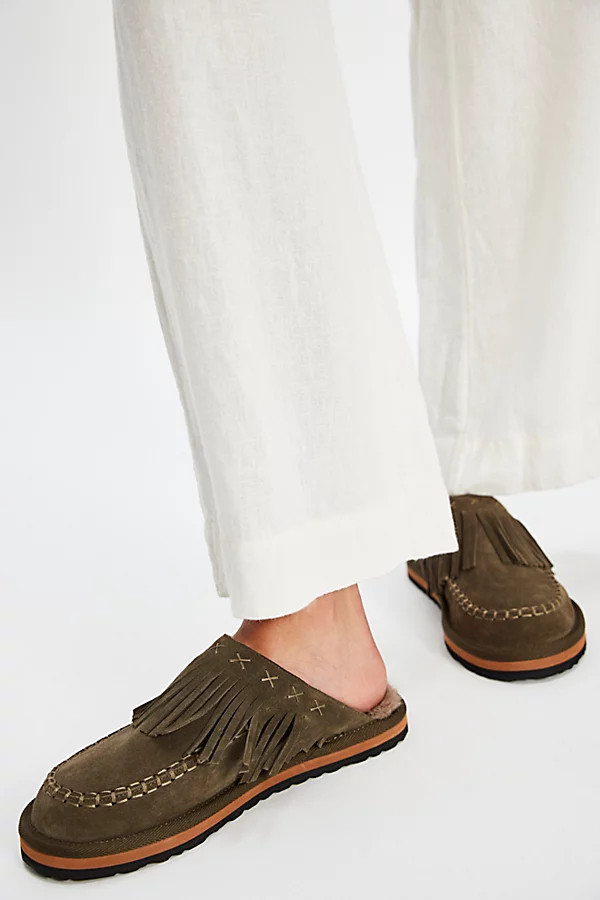 Fallon Fringe Mules | Free People (Global - UK&FR Excluded)