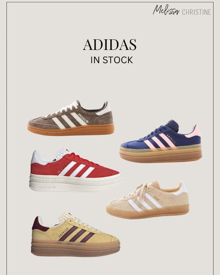 Adidas sneakers in stock! Run, before they sell out! 

#LTKShoeCrush #LTKStyleTip #LTKGiftGuide