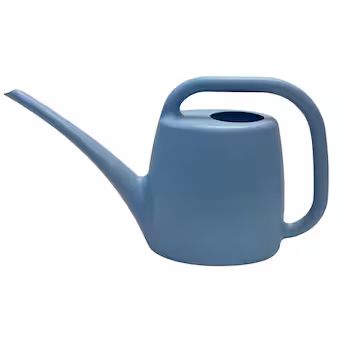 Style Selections 0.4375-Gallons Blue Plastic Traditional Watering Can | Lowe's