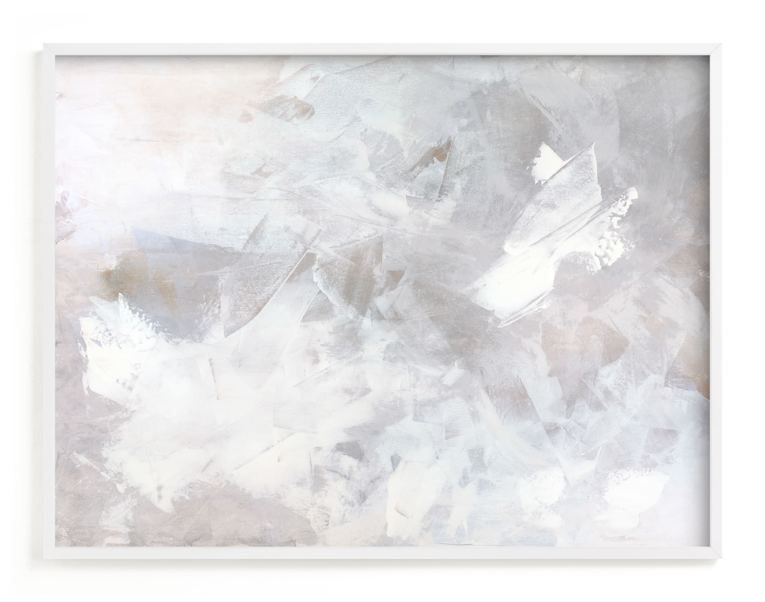 "Melody in White" - Painting Limited Edition Art Print by Teodora Guererra. | Minted