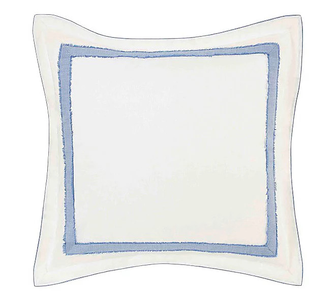 Laura Ashley Mila Blue European Sham | QVC