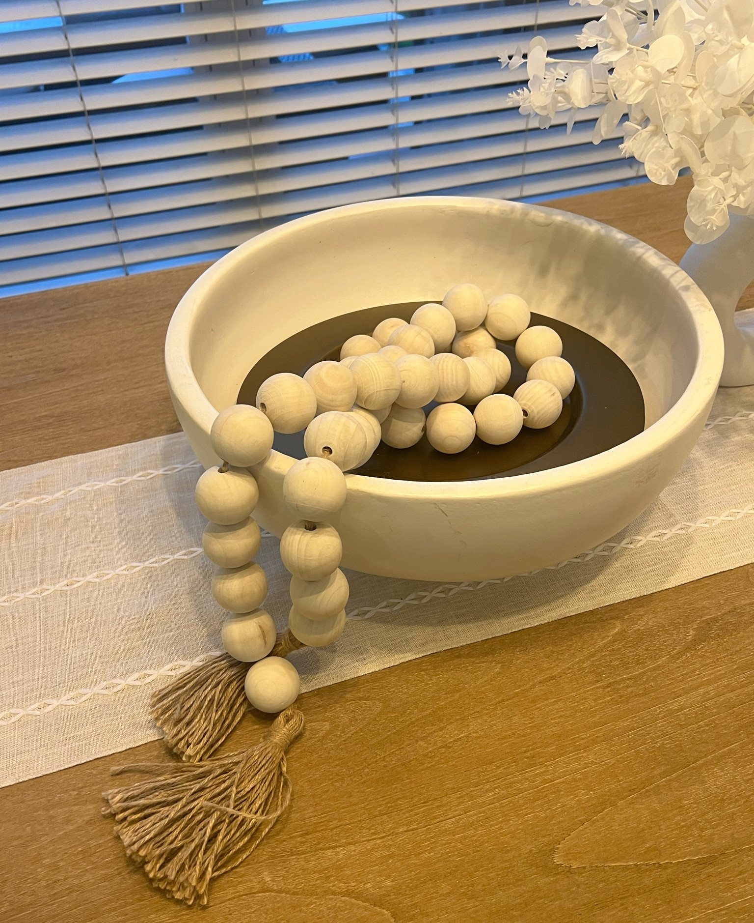 Total Pottery Barn 72in Wooden Bead Dupe for $20!!! STYLE 2

#LTKhome #LTKFind #LTKunder50