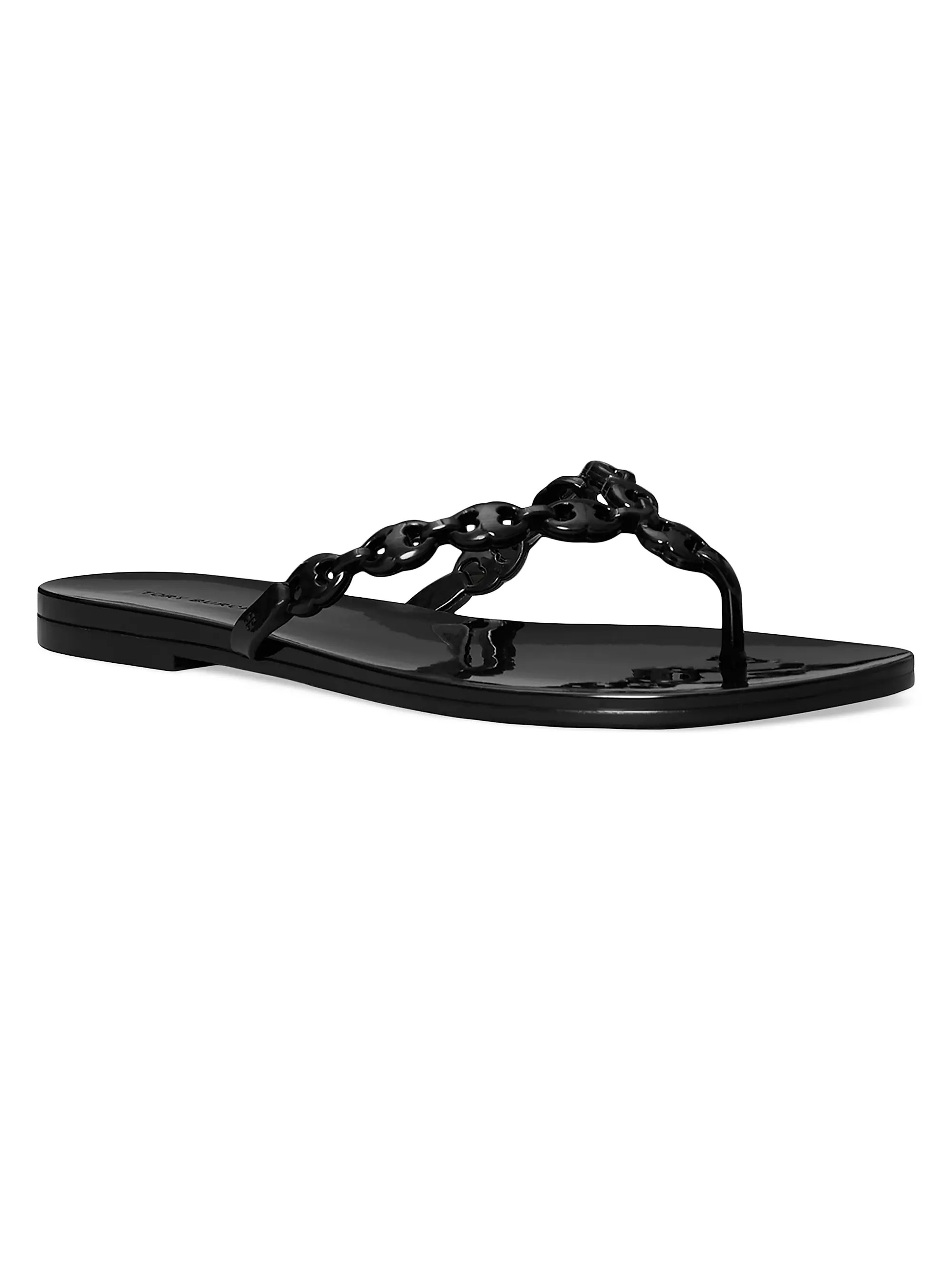 Tory Burch Gemini Link Jelly Sandal | Saks Fifth Avenue | Saks Fifth Avenue