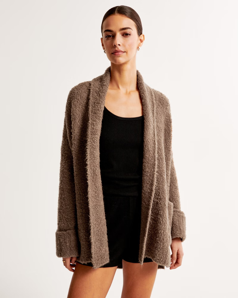 Lounge Long-Length Cardigan | Abercrombie & Fitch (US)