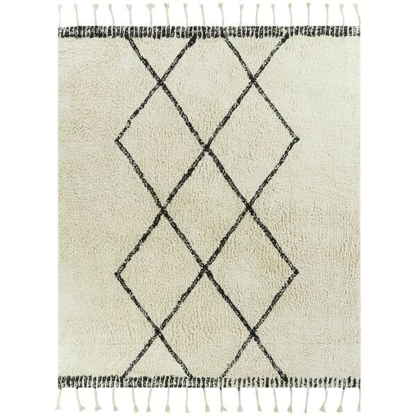 Menon Moroccan Shag Area Rug - Overstock - 31054092 | Bed Bath & Beyond