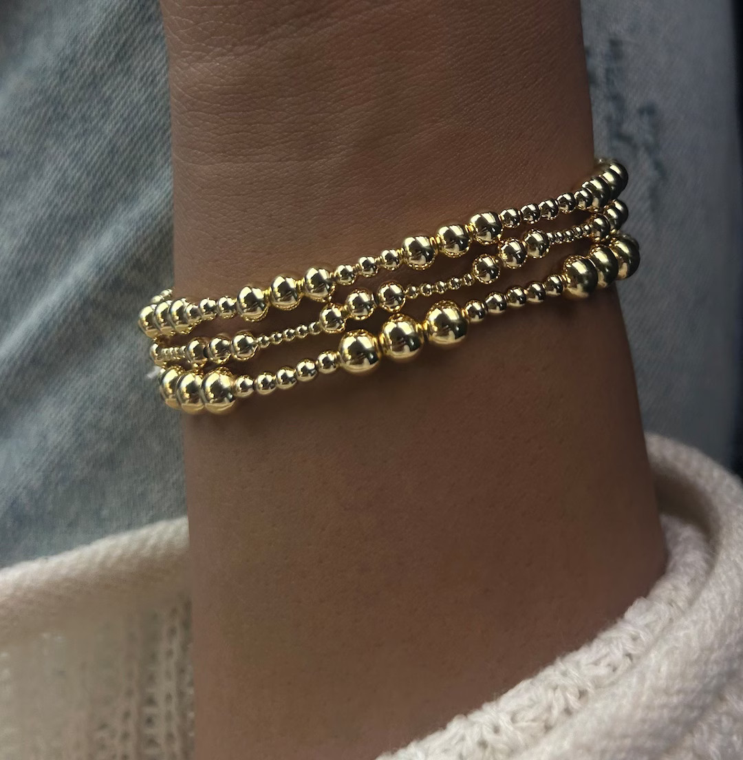 Golden Lucia Bracelets - Etsy | Etsy (US)