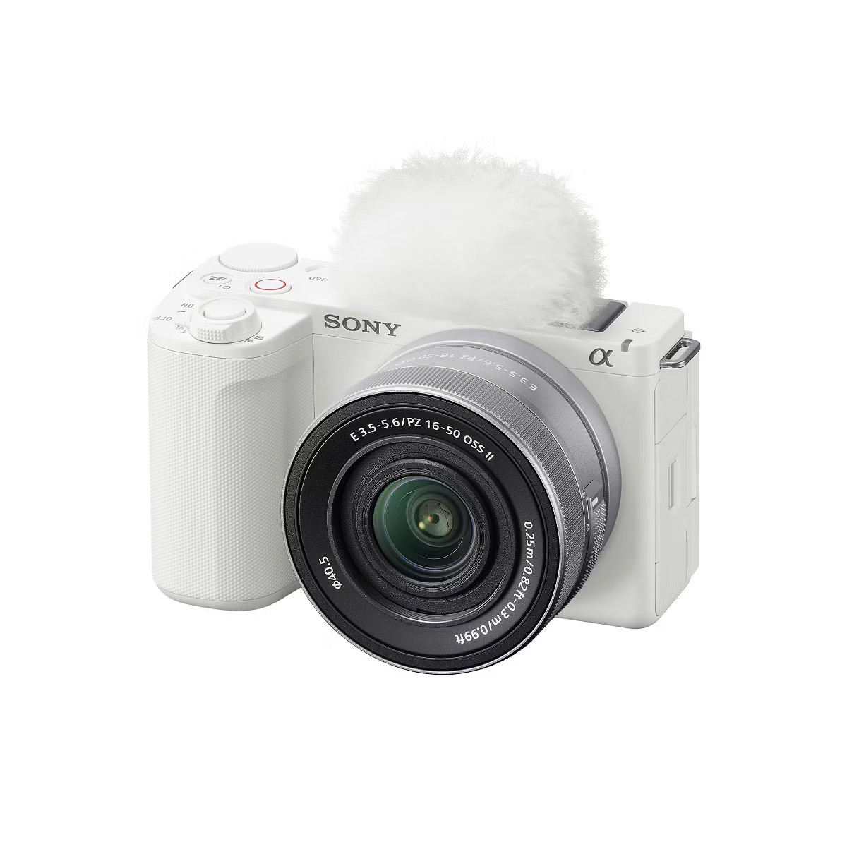 Sony Alpha ZV E10 II Content Creators Camera with Mirroless Lens Kit White | Target