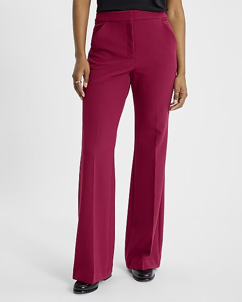 Editor High Waisted Trouser Flare Pant | Express