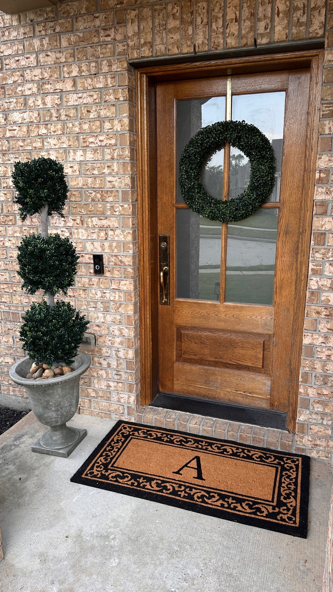 #ad made over my front door entryway with some beautiful pieces from @Wayfair  this space has always been kind of neglected and now looks so much more inviting and beautiful! #wishyouwerehere #outdoor #Wayfair #WayfairPartner 

#LTKSeasonal #LTKHome