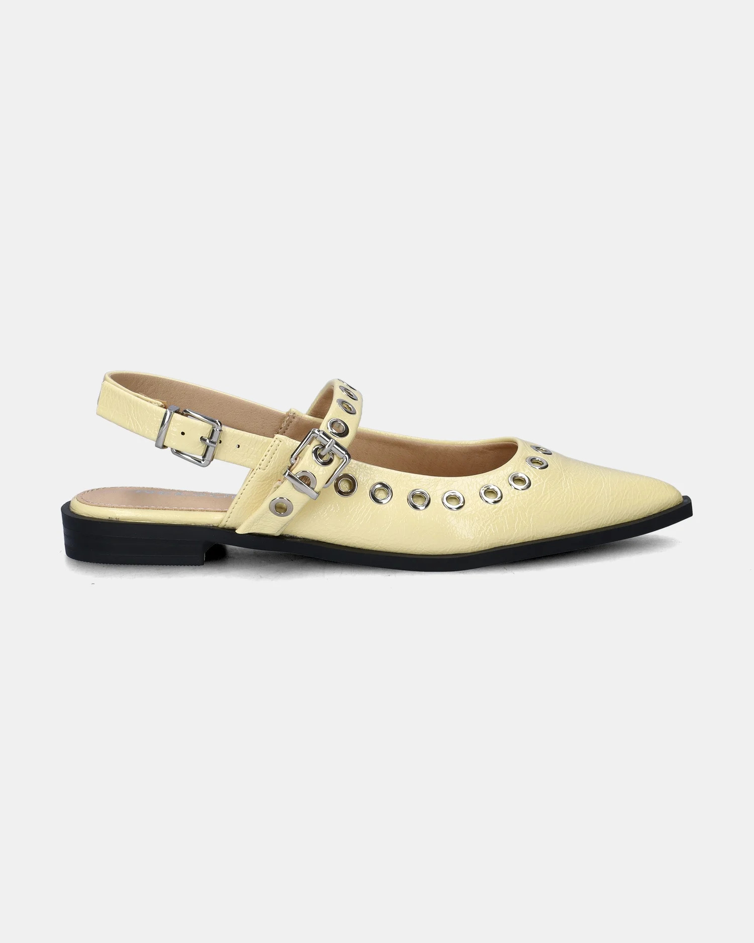 Nelson - Ballerinas & instappers voor vrouwen - Geel | Nelson Schoenen NL