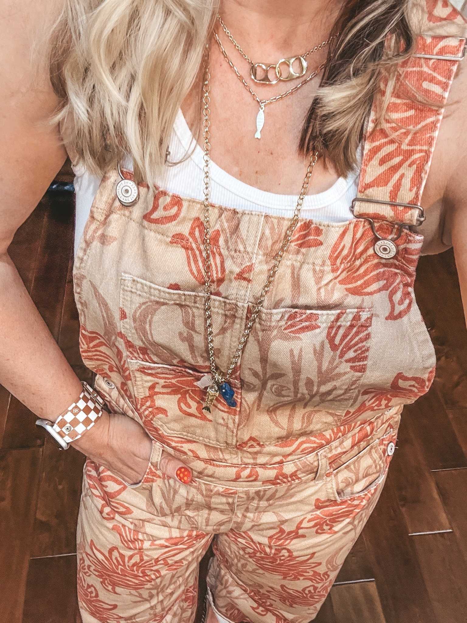 Cutest stack today with my fish 🐠 necklaces and soda tab necklace! 😍

#LTKootd #LTKOver40