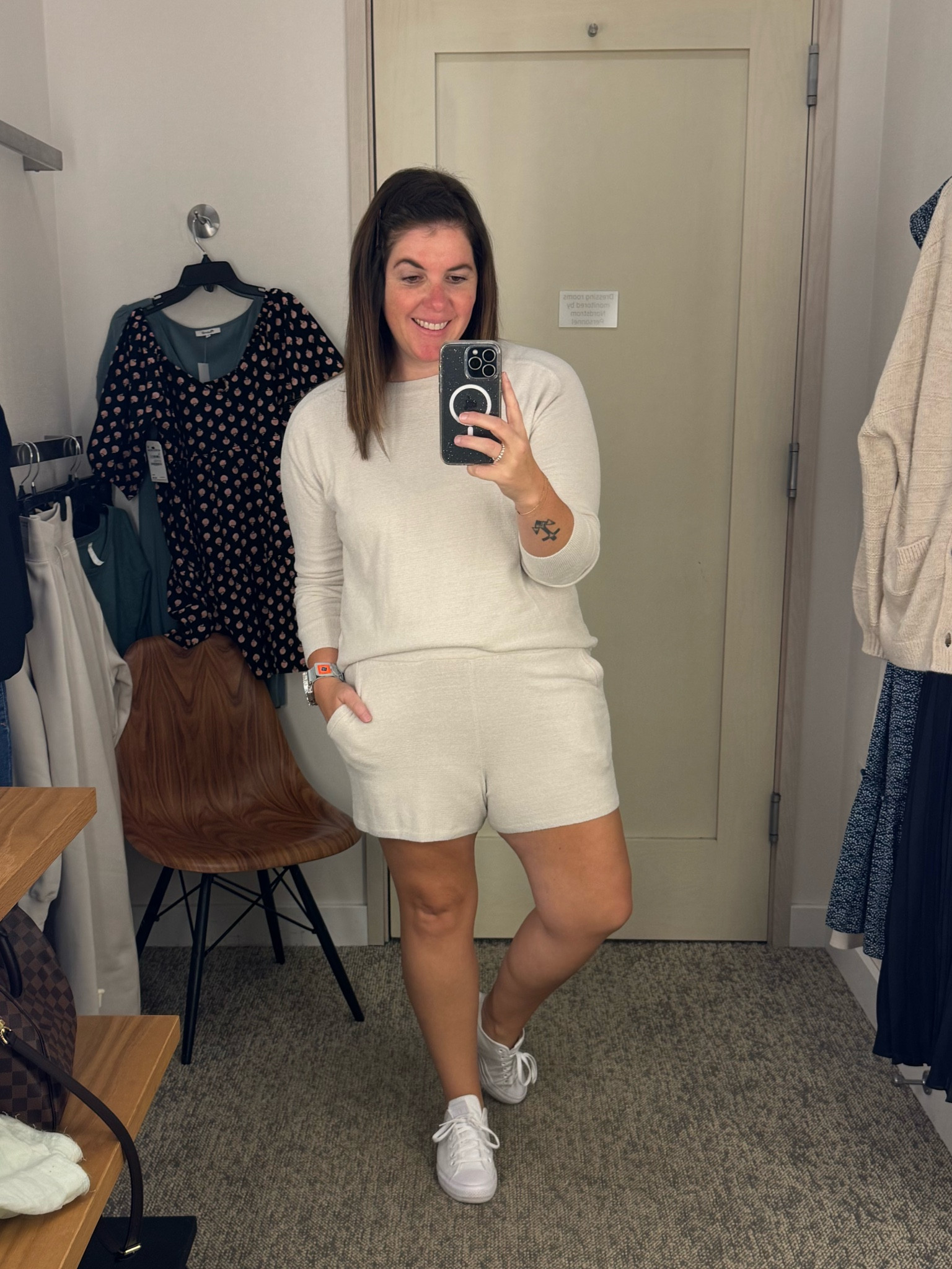 A Barefoot Dreams set?! Sign me up because I will never be taking this off! This set is the softest material, it runs TTS and it is on sale for $132.99! There are multiple colors available and I think I need them all! 

#LTKSaleAlert #LTKSummerSales #LTKxNSale