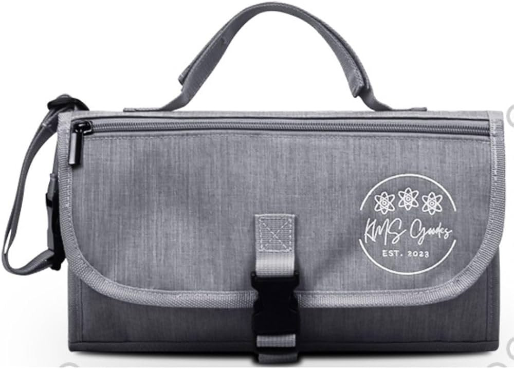 Best Portable Travel Diaper Changing Pad Baby/Toddler, Waterproof, Wipe-Clean (Grey) | Amazon (US)
