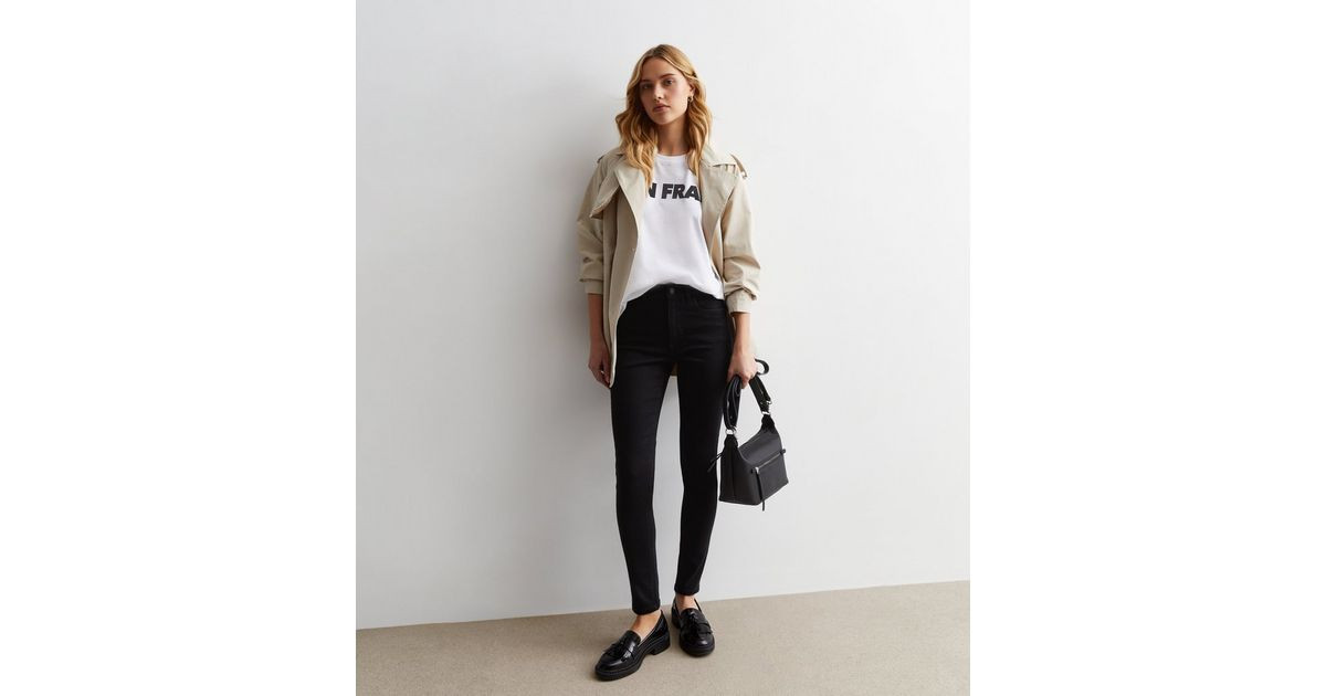 Black Mid Rise Amie Skinny Jeans
						
						Add to Saved Items
						Remove from Saved Items | New Look (UK)