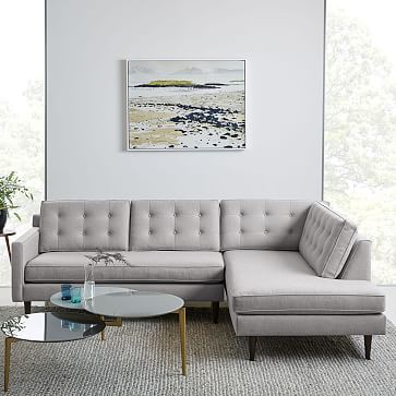 Drake 2-Piece Terminal Chaise Sectional | West Elm (US)