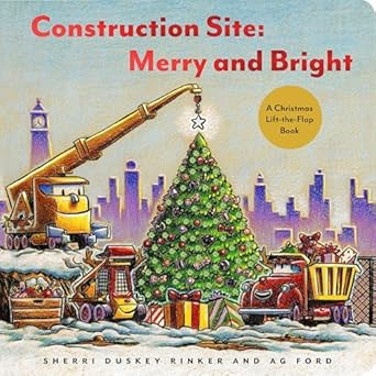 Construction Site Merry and Bright: A Christmas Lift-the-Flap Book (Goodnight Construction Site) ... | Amazon (US)