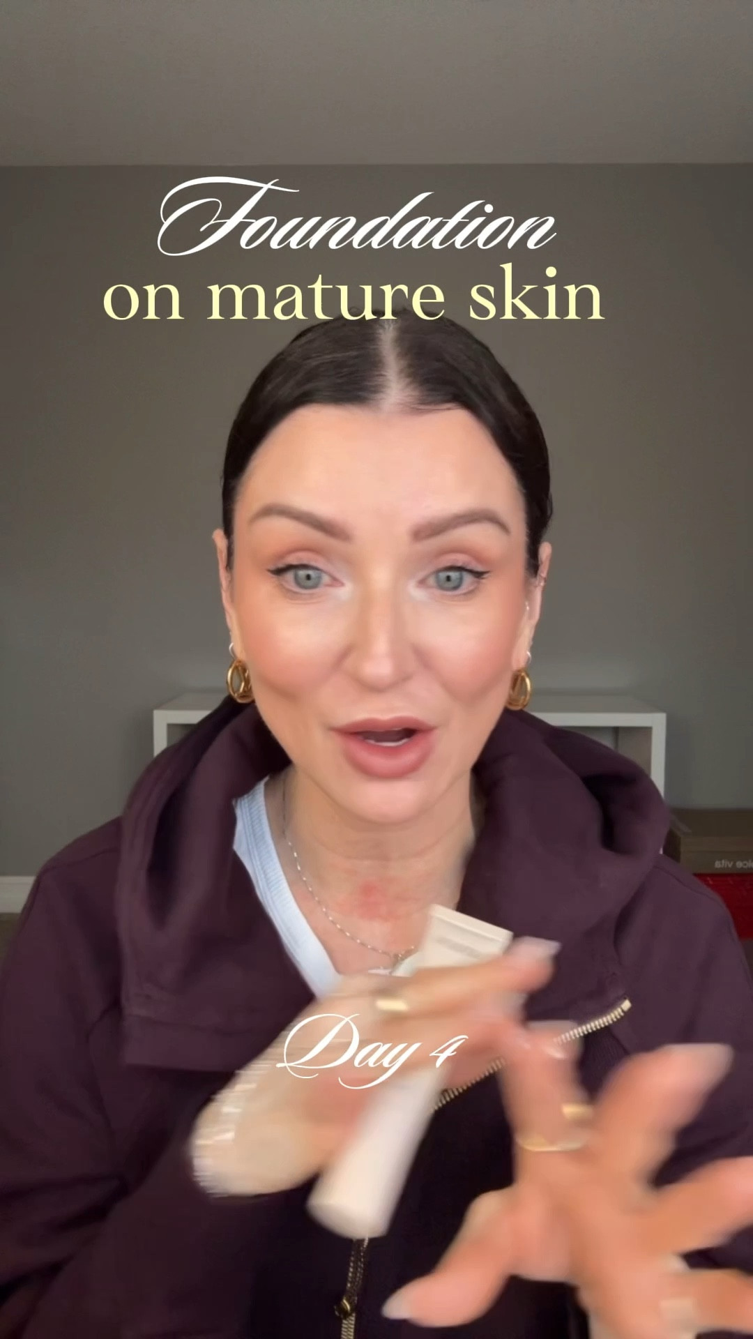 Day 4 of foundations for mature skin ✨

Today we’re using the Armani Beauty Golden Hour 24-Hour Skin Tint and she is that effortless girl.

Lightweight, breathable, buildable…evens out redness without covering freckles or settling into fine lines. 
Because our skin doesn’t need drama ( tell that to the retinol burn on my neck!) 😂🔥
! 
Shade L2
Lips wherever Walnut liner 

#foundationformatureskin #makeupover40 #armanimakeup #skinbutbetter

#LTKgrwm #LTKOver40 #LTKBeauty