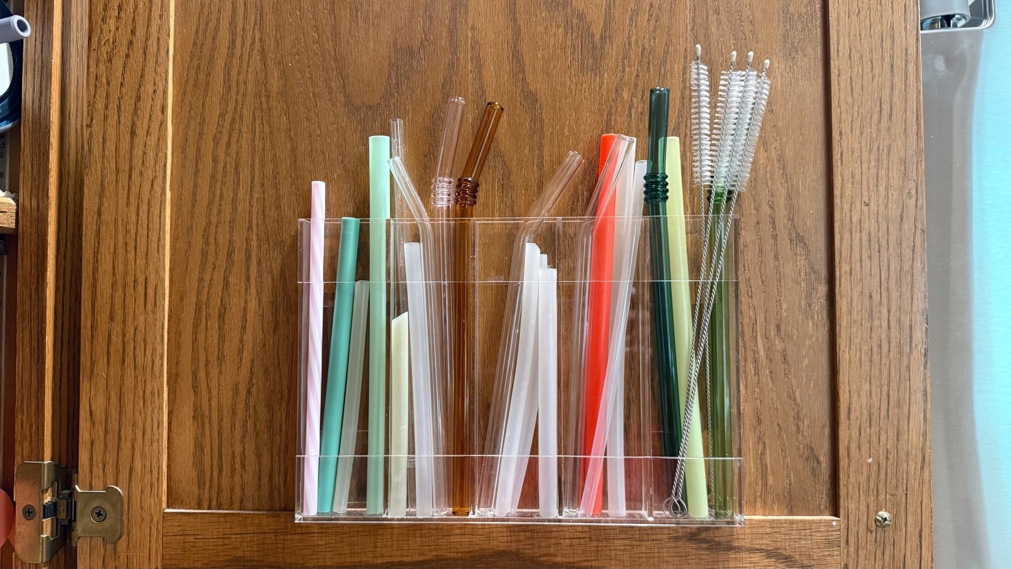 Prime Day Kitchen Organization Find

One of those little purchases that makes everyday life easier. ✨

This straw organizer keeps all of our reusable straws and cleaning brushes in one spot instead of rolling around in a drawer. It attaches right inside a cabinet door and barely takes up any space.

Bonus: it’s on sale for Prime Day! 🙌

I may earn a commission from purchases made through my links. #affiliate

#LTKHome #LTKU #LTKSaleAlert