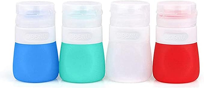 YINGGG Squeeze Portable Salad Dressing Container to Go Bottles for Sauces, Mini Salad Dressing Bo... | Amazon (US)