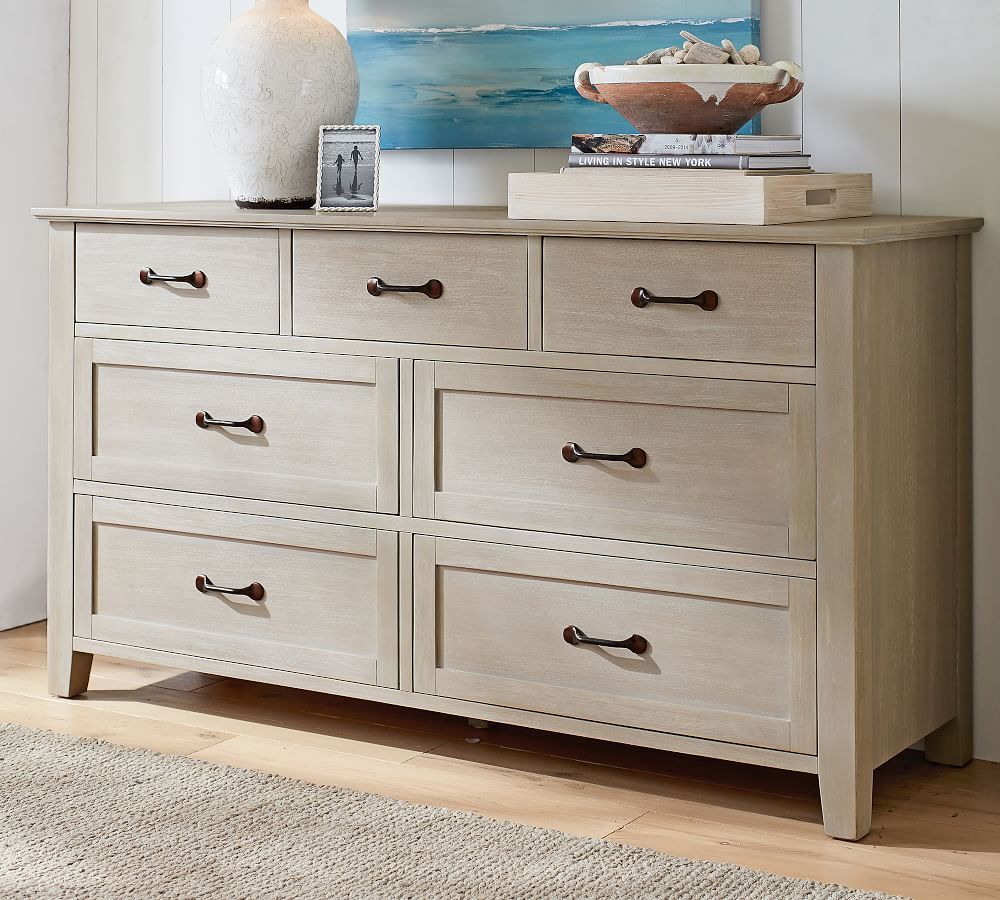 Stratton 7-Drawer Wide Dresser | Pottery Barn (US)