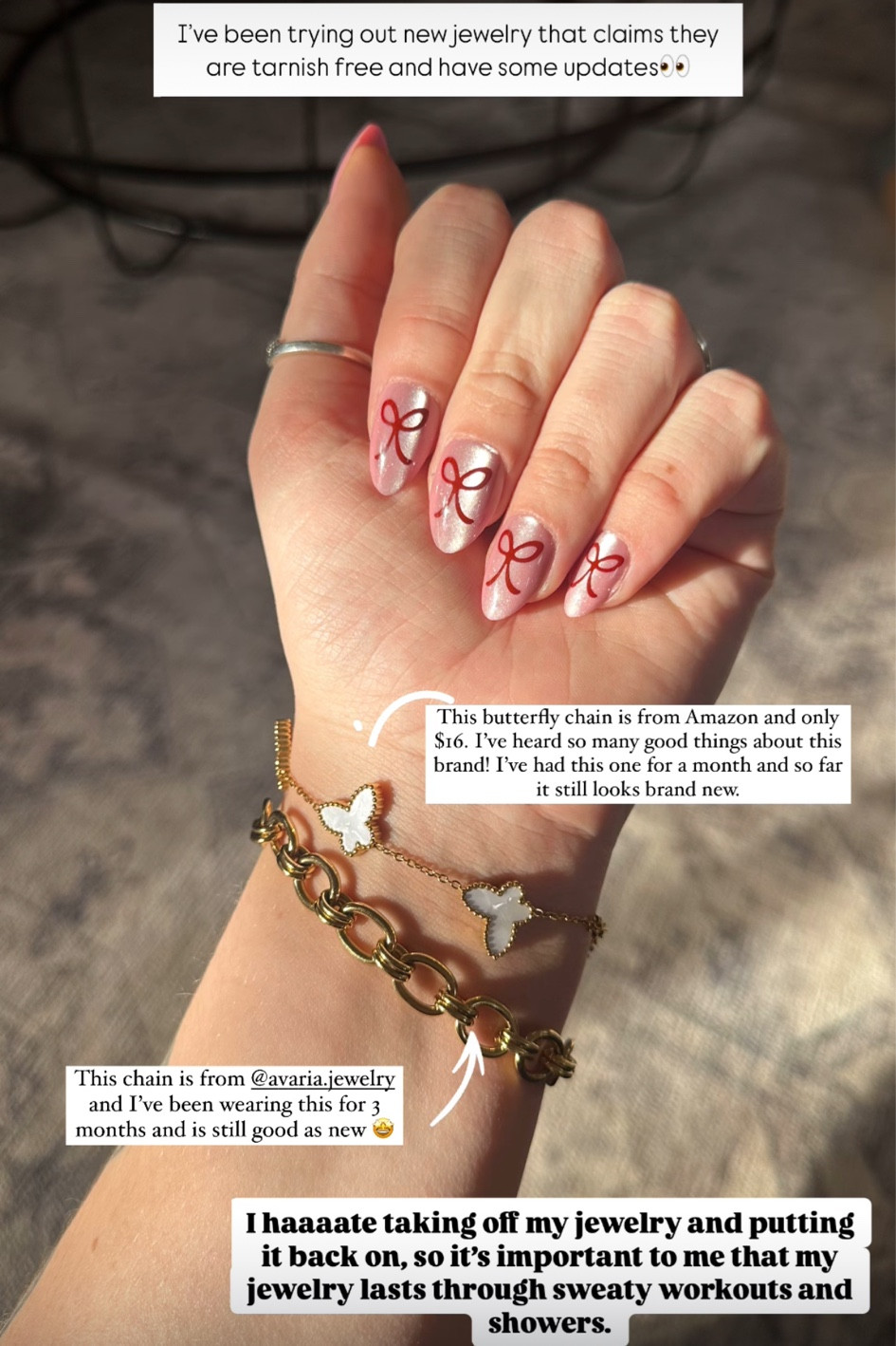 Holiday nails. Last minute Christmas gifts. Pavoii jewelry. Gold jewelry. Sustainable jewelry. Tarnish free jewelry . Press on nails. 

#LTKSeasonal #LTKGiftGuide #LTKHoliday