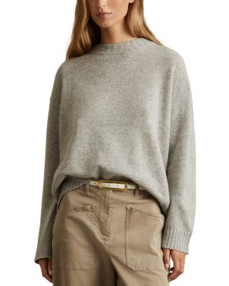Elena Cashmere Blend Crewneck Sweater | Bloomingdale's (US)