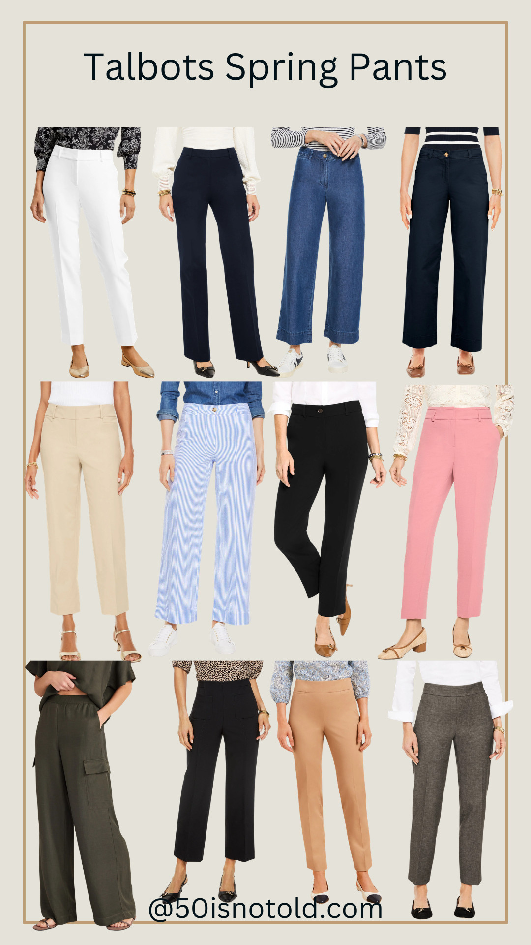 Polished pants that actually fit. 

 #LTKootd #LTKOver40