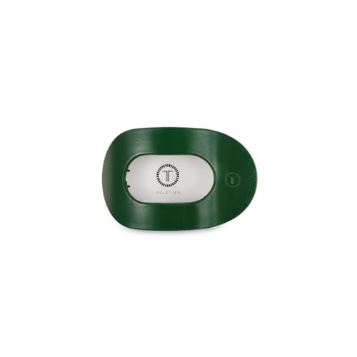 TELETIES - Small Flat Round Hair Clip - Holiday Collection - Hair Claw Clips for Women - Strong Grip, Bendable Teeth, Curved Design - For All Hair Types and Textures - Mistletoe | Amazon (US)