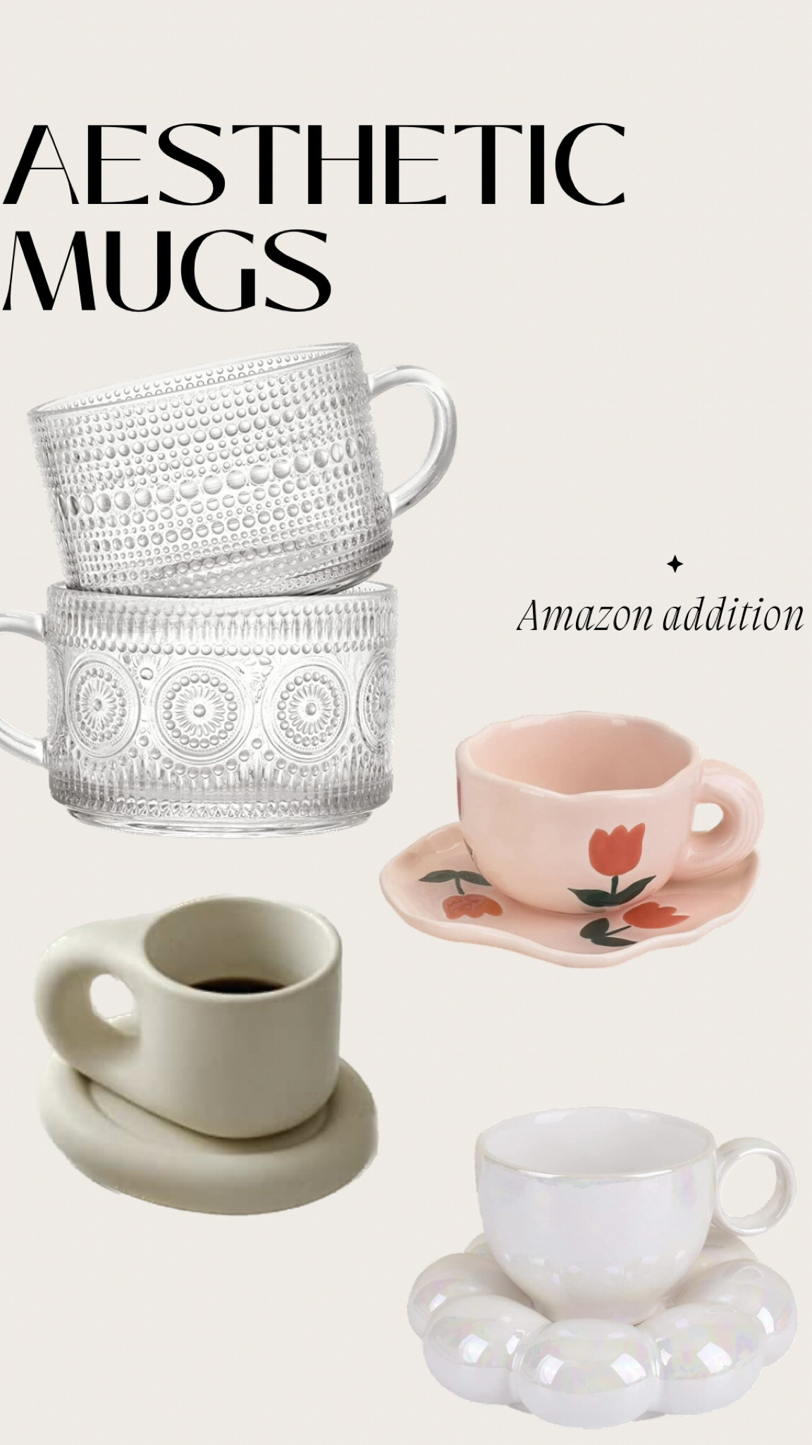 Amazon mugs, Amazon coffee mugs, aesthetic mugs neutral mugs floral mason must haves, Amazon gifts, amazon registry, spring home decor, summer home decor, coffee needs, 

#LTKFind #LTKhome #LTKGiftGuide