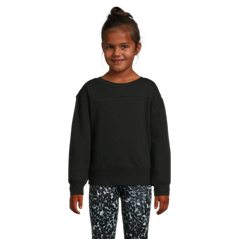 Athletic Works Girls Fleece Top, Sizes 4-18 & Plus | Walmart (US)