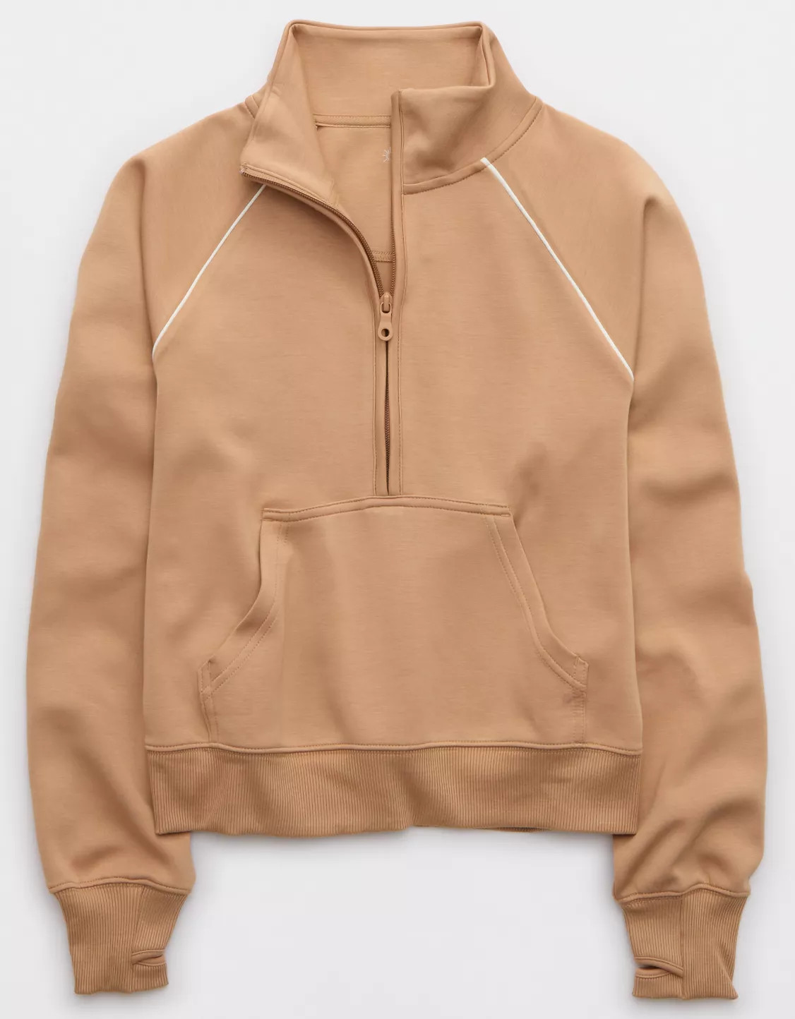 OFFLINE By Aerie ChillUp Quarter Zip Sweatshirt | Aerie