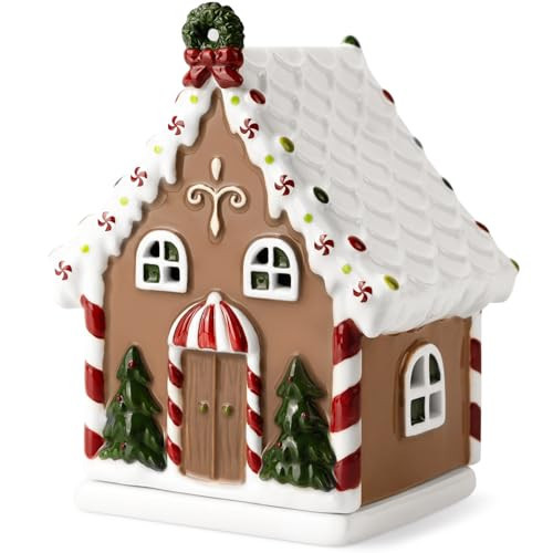 SALKING Christmas Wax Melt Warmer, Gingerbread House Electric Wax Warmer for Scented Wax, Holiday Decor Wax Melter Winter Fragrance Warmer for Aromatherapy, Candle Wax Warmer Oil Burner | Amazon (US)