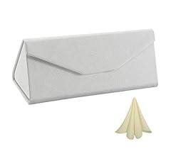 MoKo Foldable Glasses Sunglasses Case, PU Portable Eyeglass Case for Men Women | Amazon (US)